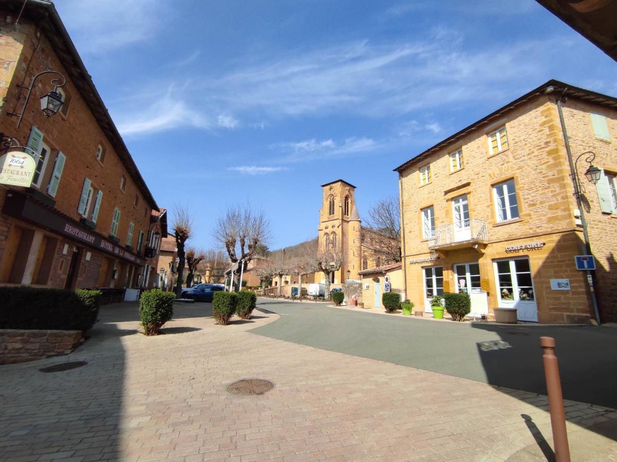 Appartement Oingt - Les Meublés des Pierres Dorées Theize Exterior foto